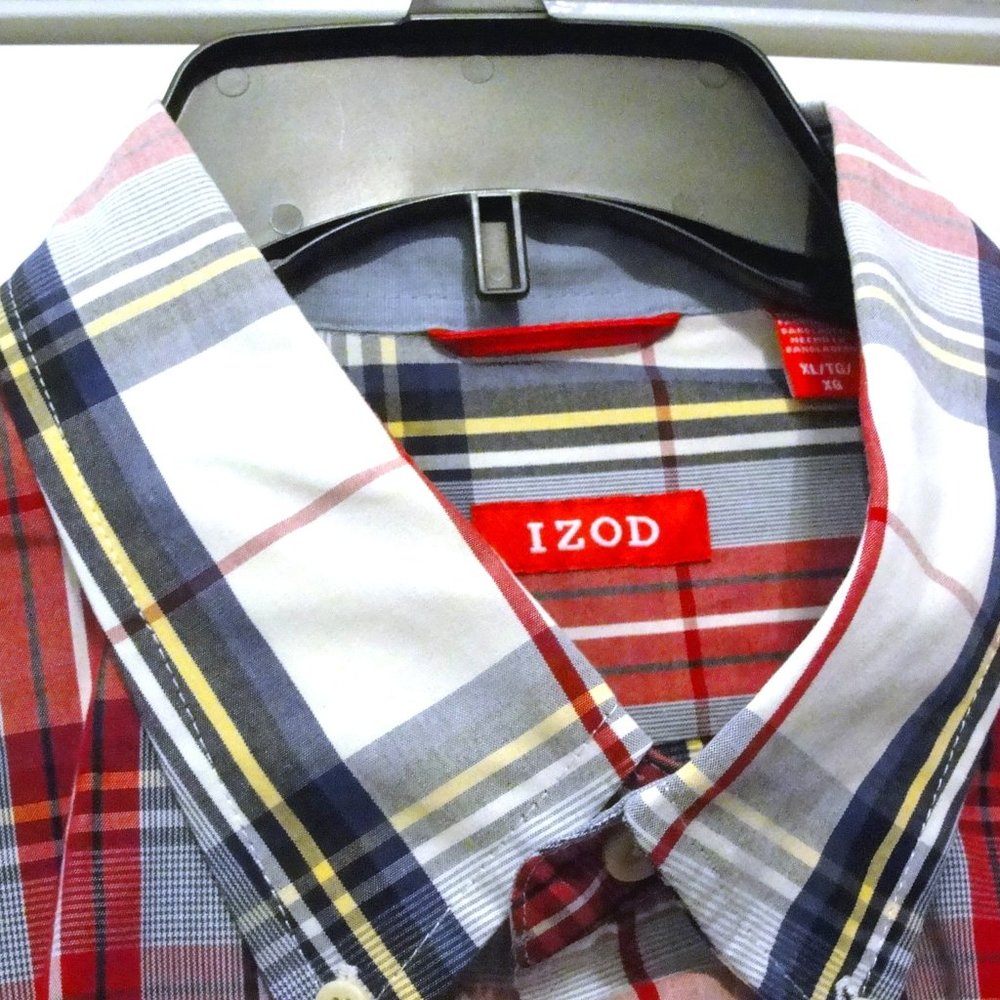 Izod LS XL White Blue Red Yellow